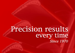 Precision results every time - Since 1970